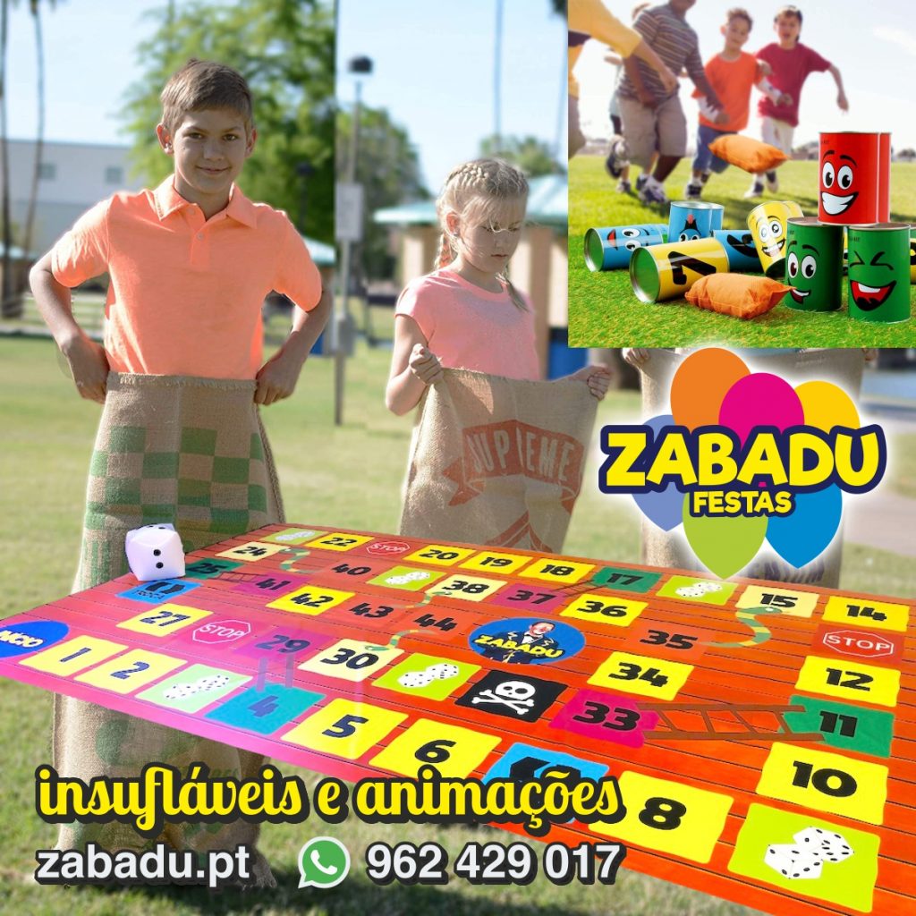 Jogos gigantes, tradicionais e de grupo