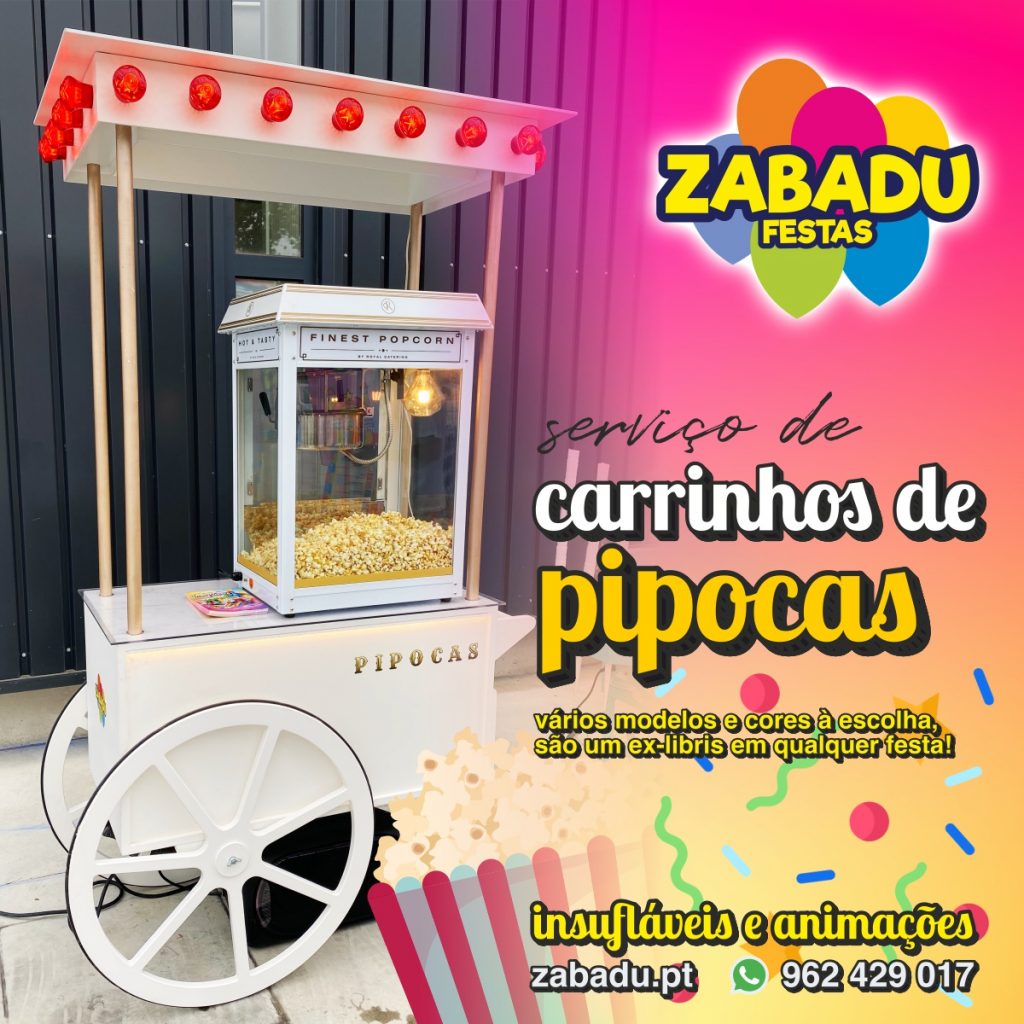 Carrinho de Pipocas Vintage
